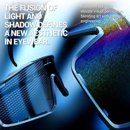 KAPVOE New Technology Nano Lenses Cycling Glasses Outdoor Sports Sunglasses Men Women Road Bike MTB Bicycle UV400 Hiking Goggles