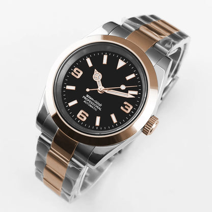 Custom Logo Luxury NH35 Watch for Women Men Watches 36MM/39MM Automatic Mechanical Wristwatches Sapphire Lume 10Bar Dive Reloj