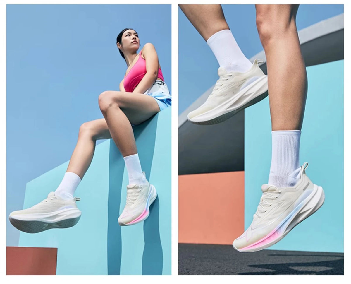 Xtep 2000KM 2.0 Running Shoes Men  Summer Professional TPU Shock Absorption Sneakers (suggest half size down) 876219110043