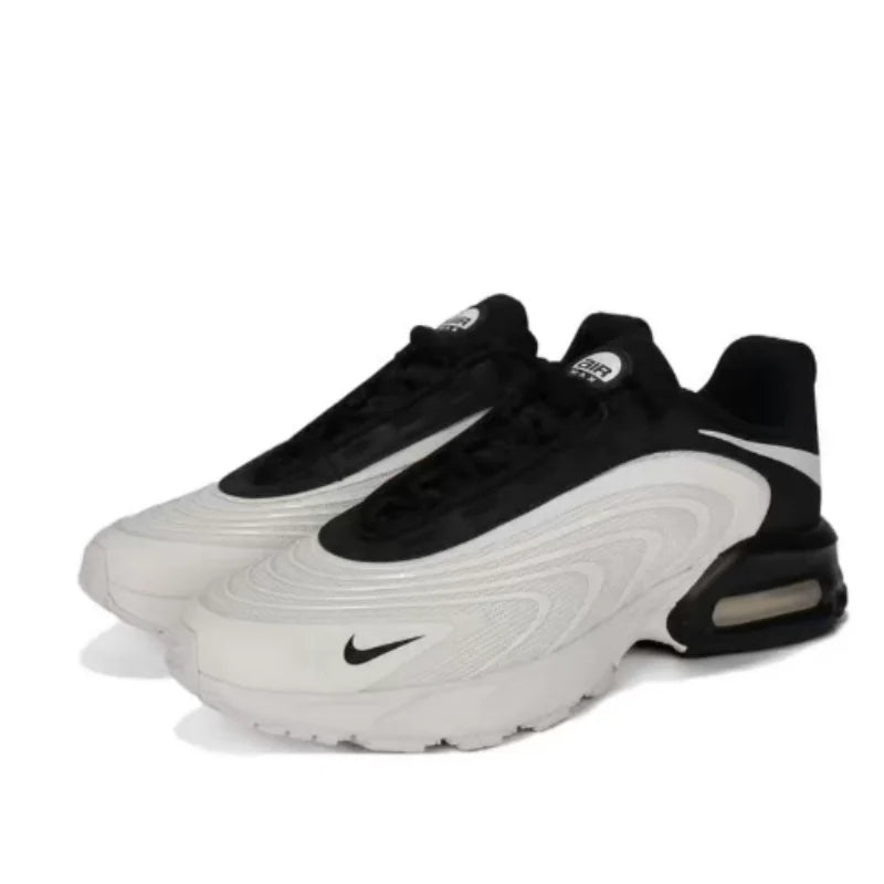 Nike Air Max Fire – удобни и издръжливи мъжки маратонки за бягане с амортизираща конструкция, обгръщаща крака, в светлосиво и черно – IR0819-101