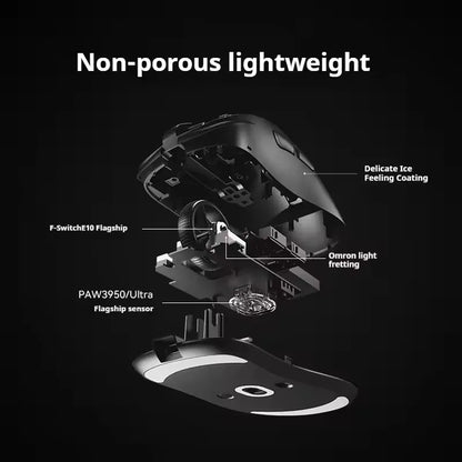 ATK Blazing Sky Z1 Series Wireless Gaming Mouse 8K, PAW3950 Ultra, Dual Mode, Lightweight Esports Mouse with Low Latency