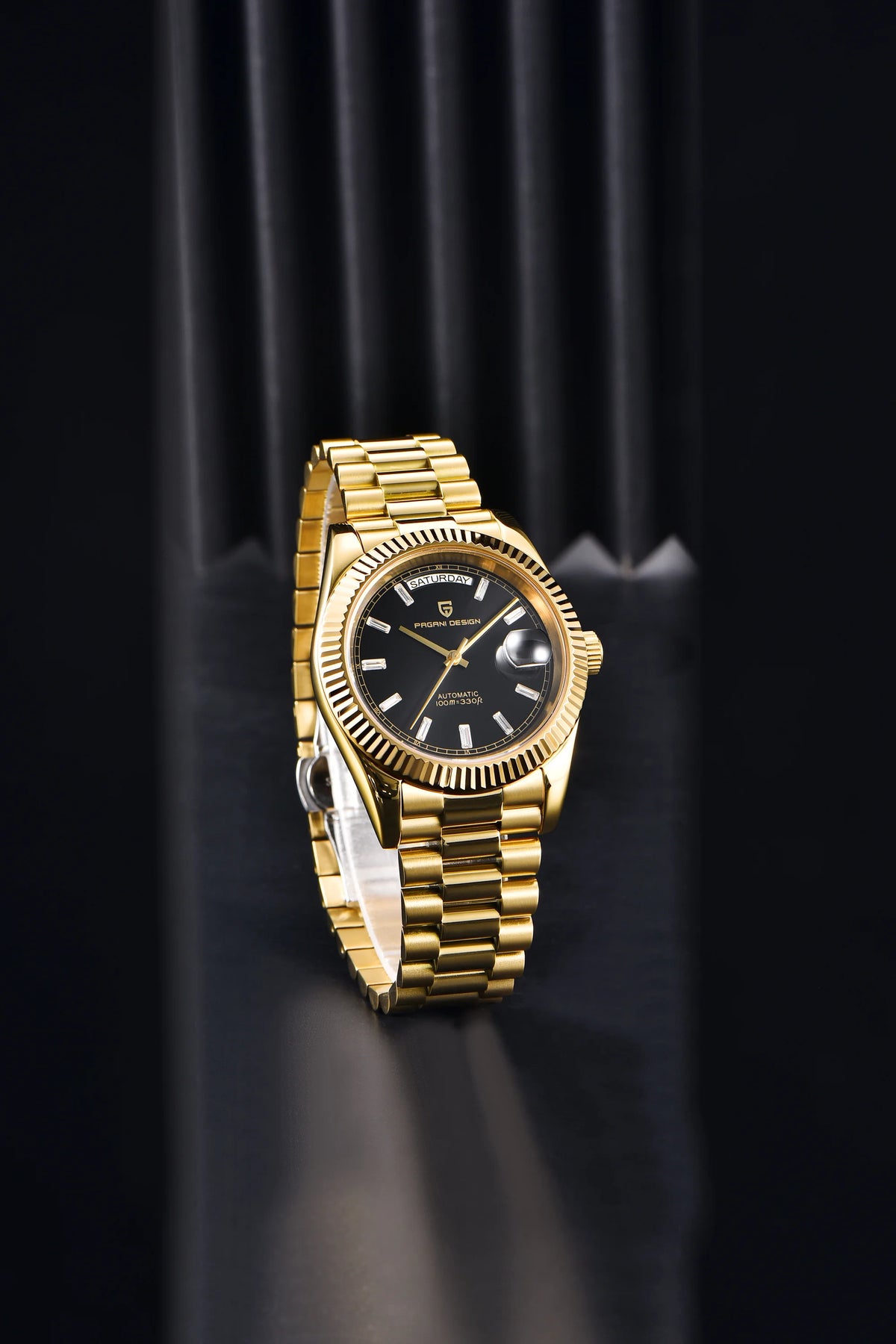 PAGANI DESIGN 2025 New Date Week 40MM Men's Watches Brand Luxury Gold Automatic Watch Men Waterproof Mechanical Wrist watch Men