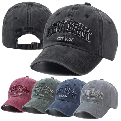 Șapcă din bumbac spălat York pentru bărbați și femei, șepci snapback, șepci de baseball, protecție solară, casquette, șapcă tip „dad hat”, șapcă pentru activități în aer liber
