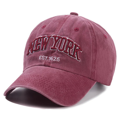 Șapcă din bumbac spălat York pentru bărbați și femei, șepci snapback, șepci de baseball, protecție solară, casquette, șapcă tip „dad hat”, șapcă pentru activități în aer liber