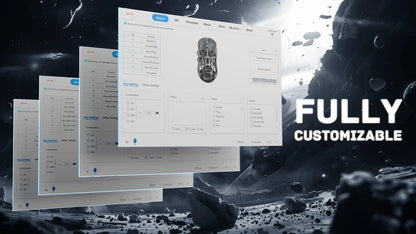 ATTACK SHARK R2 Tri-Mode Wireless Gaming Mouse, Ultra-Light Magnesium Alloy, PAW3950 Optical Sensor, 42000 DPI, 8000Hz Polling Rate, Programmable Gaming Mouse