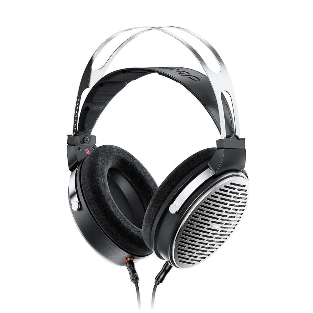Auscultadores FiiO JT3 Over-Ear com Fio e Design Aberto, Driver Dinâmico de 50mm HiFi, Cabo Amovível