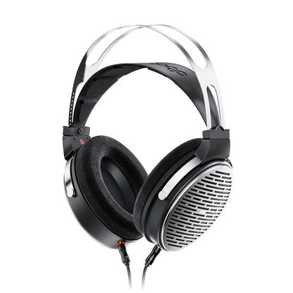 Auscultadores FiiO JT3 Over-Ear com Fio e Design Aberto, Driver Dinâmico de 50mm HiFi, Cabo Amovível
