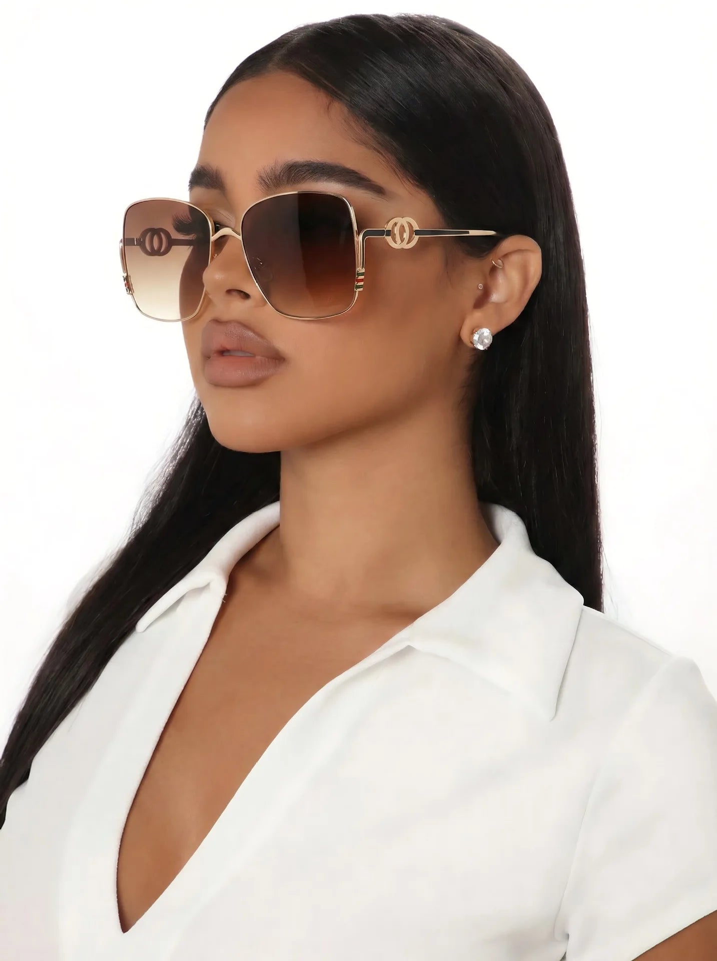 Square Frame Polarized Sunglasses for Men Women Design Fashion Trend Sunscreen Alloy UV400 Sun Glasses Unisex Eyewear 2026