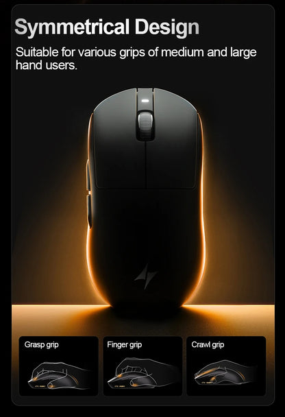ATK Dragonfly A9 Ultra Wireless Gaming Mouse PAW3950 Ultra Lightweight Tri-mode Ergonomic E-sports Gamer FPS Mice A9 SE Plus