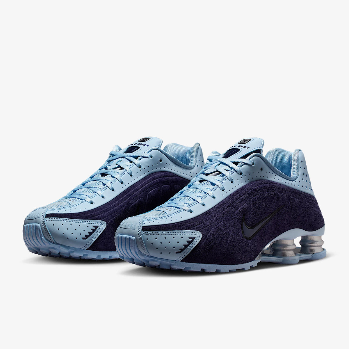 Chaussures de course rétro rembourrées Nike Authentic W SHOX R4 pour femme HQ7739-500