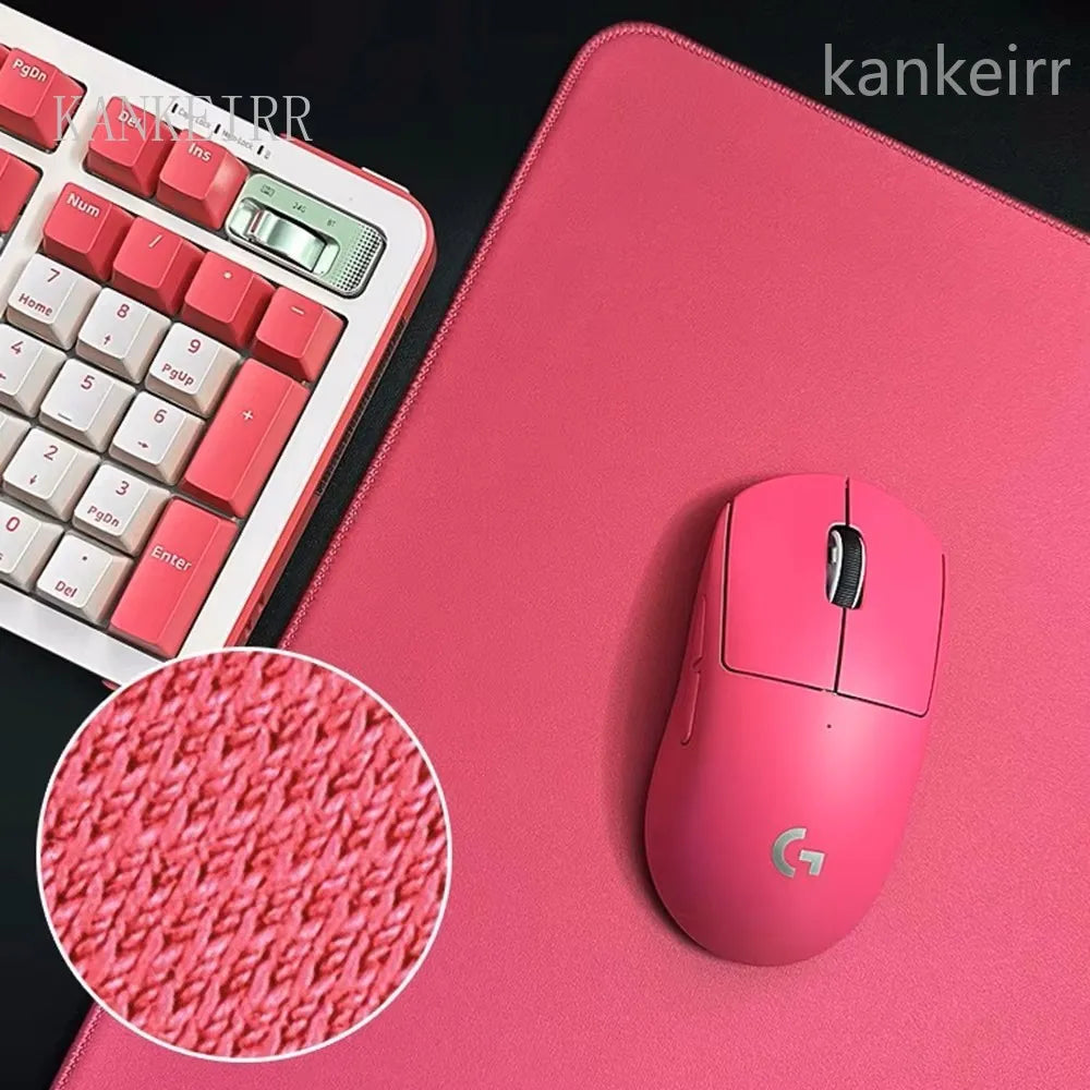 Tappetino mouse Black Speed a tinta unita, altamente elastico, con base antiscivolo, tappetino gaming premium per e-sport, superficie ultrafine, deskmat