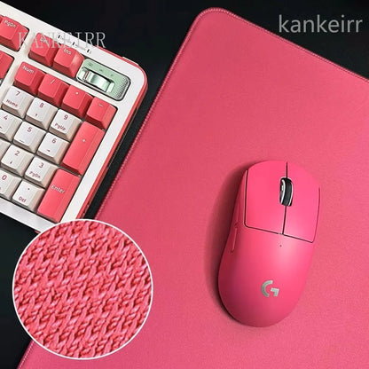 Tappetino mouse Black Speed a tinta unita, altamente elastico, con base antiscivolo, tappetino gaming premium per e-sport, superficie ultrafine, deskmat