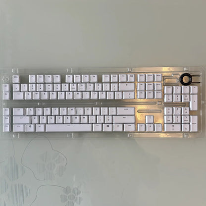 Tecla texturada antiderrapante transparente retroiluminada G915 913 TKL G815 G813, compatível com teclado mecânico Logitech