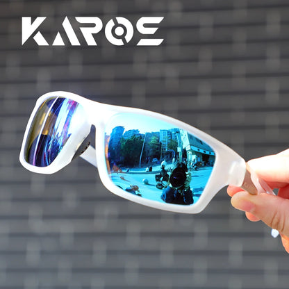 Karos Polarized Glasses UV400 Men Women Cycling Fishing Running Outdoor Sports Sunglasses Bike Eyewear For Driving Riding YZ2012