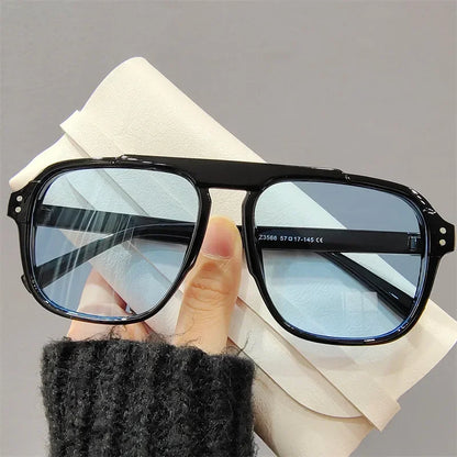 Fashion Female Sun Shades Eyewear Men Women Fashion Double Beam Sunglasses Vintage Outdoor Travel Driving UV400 Goggles