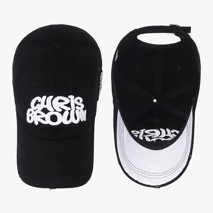 Modna czapka baseballowa do sportu na świeżym powietrzu, unisex, dla mężczyzn i kobiet, z uniwersalnym haftem literowym, regulowana czapka typu snapback