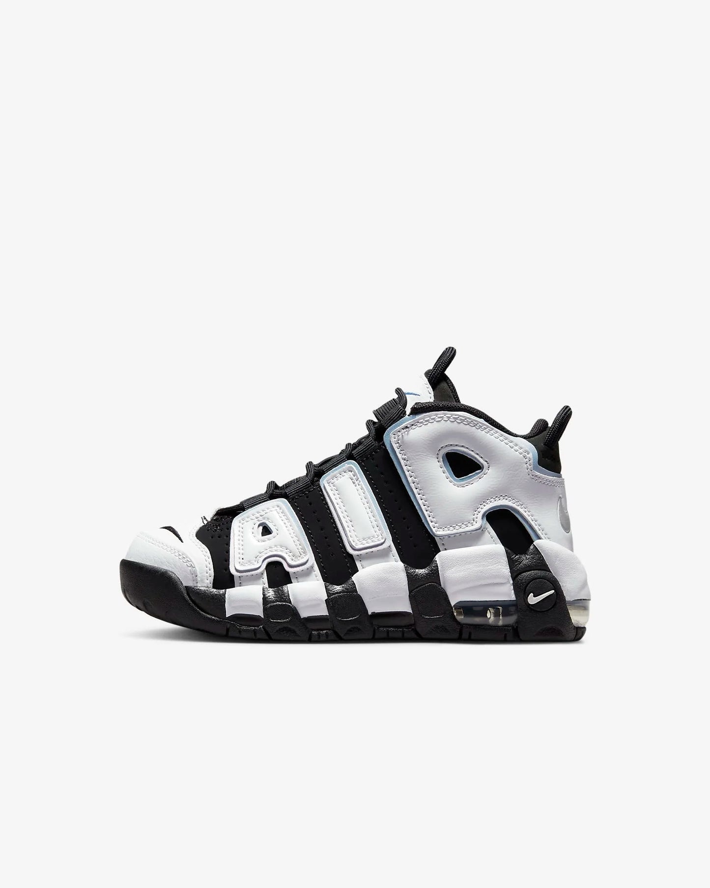 Nike Air More Uptempo leather, trendy, shock-absorbing mid-cut sneakers DQ6200-001