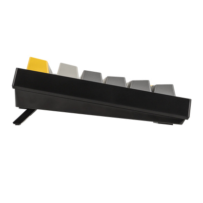 Teclado mecânico ISO-ES EPOMAKER X AJAZZ AK820 PRO 75% com layout espanhol, com fios/2.4GHz/BT, ecrã e botão rotativo para PC/Mac