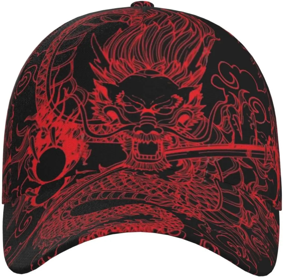 Dragon Snapback sapka – Férfi baseball sapkák – Férfi napszemüveg – Állítható, menő trucker sapka nőknek és férfiaknak