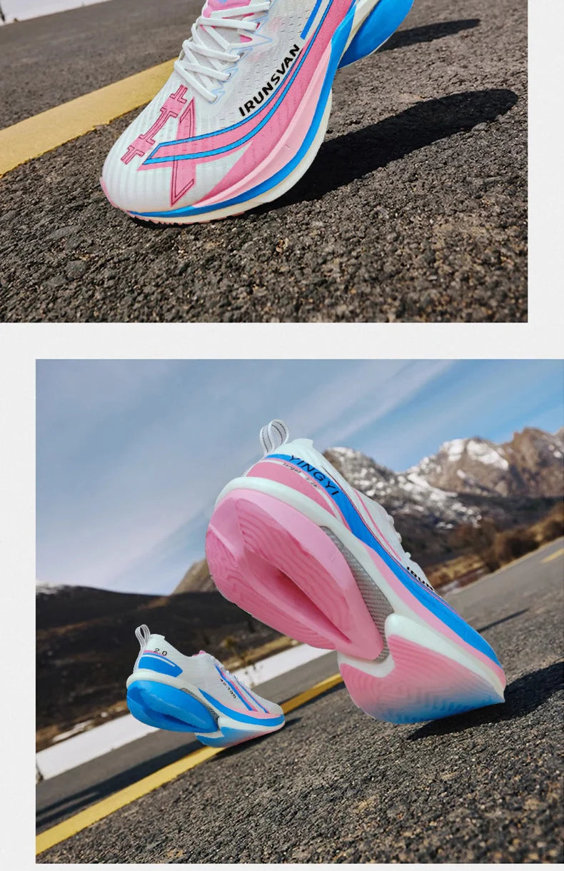 2025 Carbon Plate Marathon Running Shoes Professional Test; Stable Support Ultra-Light Bounce Shoes Unisex 088