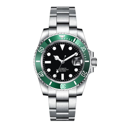 Custom watches Luxury Sapphire MIYOTA/NH35 Automatic Wristwatch Mechanical Mens Watch Sterile Dial Ceramic 10Bar Lume Male Clock