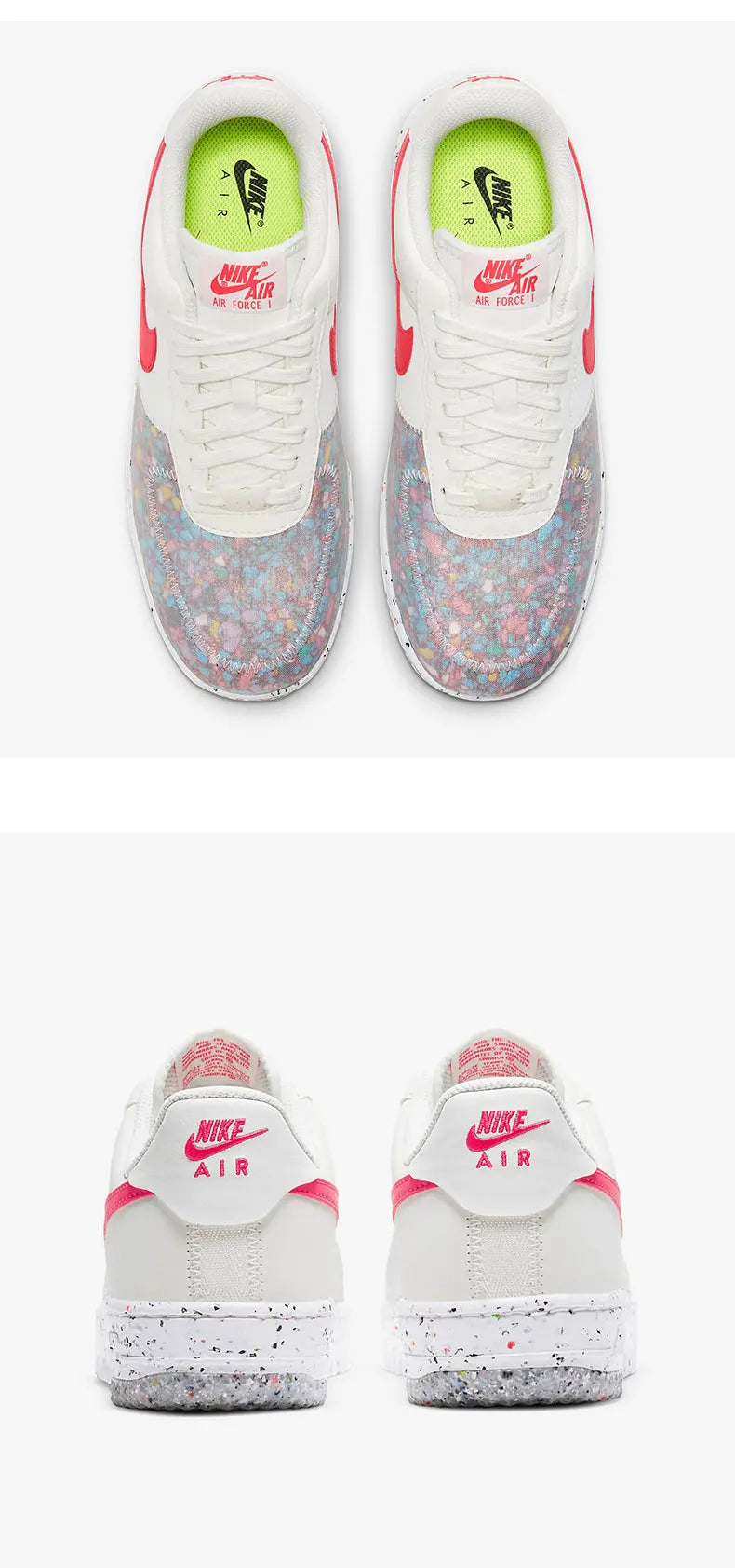 Nike Authentic AIR FORCE 1 CRATER Sapatilhas desportivas rasas para mulher CT1986-101