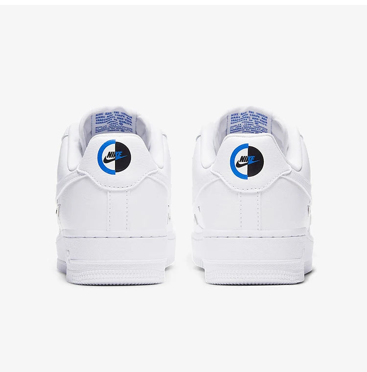Nike originale AIR FORCE 1 Air Force No.1 lave casual skatesko til kvinder CT1990-100