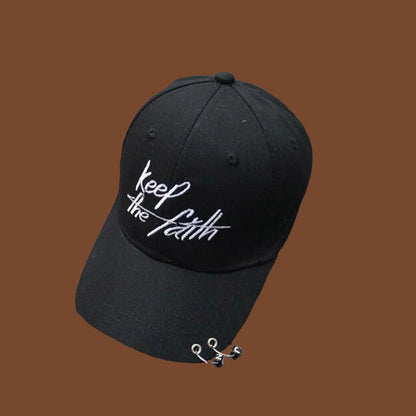 Femei Bărbați Hip Hop K-pop Șapcă de baseball tip snapback, culoare uni, cu inel, sport, dans, călătorii, iubitor de călătorii, șapcă pentru tată, șepci, îmbrăcăminte urbană, reglabilă