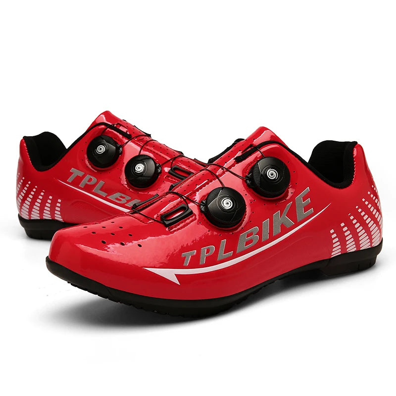 New Men's and Women's Bicycle Shoes,Outdoor Cycling Shoes,Three Functional Soles,Professional Training Shoes