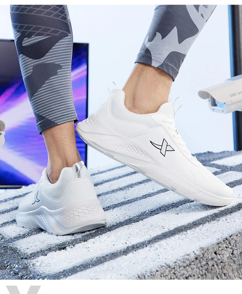 Xtep Men's Running Shoes Lightweight Surface Training Comfortable Breathable Jogging Stability Outdoor Shoes 879419110032