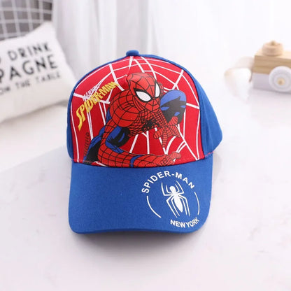 Czapka z daszkiem Spider-Man dla chłopców i dziewcząt, czapki z motywem superbohaterów, czapki przeciwsłoneczne, prezent urodzinowy dla dzieci, rekwizyty do cosplayu, modne czapki