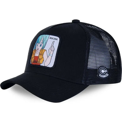Dragon Ball Caps Cartoon Women Men Hats GOKU Super Saiyan Shenron GOTENKS VEGETA Cell BULMA Fashion Hip Hop Baseball Cap