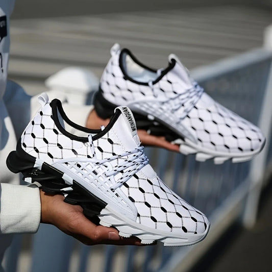 Scarpe sportive da uomo traspiranti, scarpe casual da camminata, moda uomo, scarpe sportive da tennis