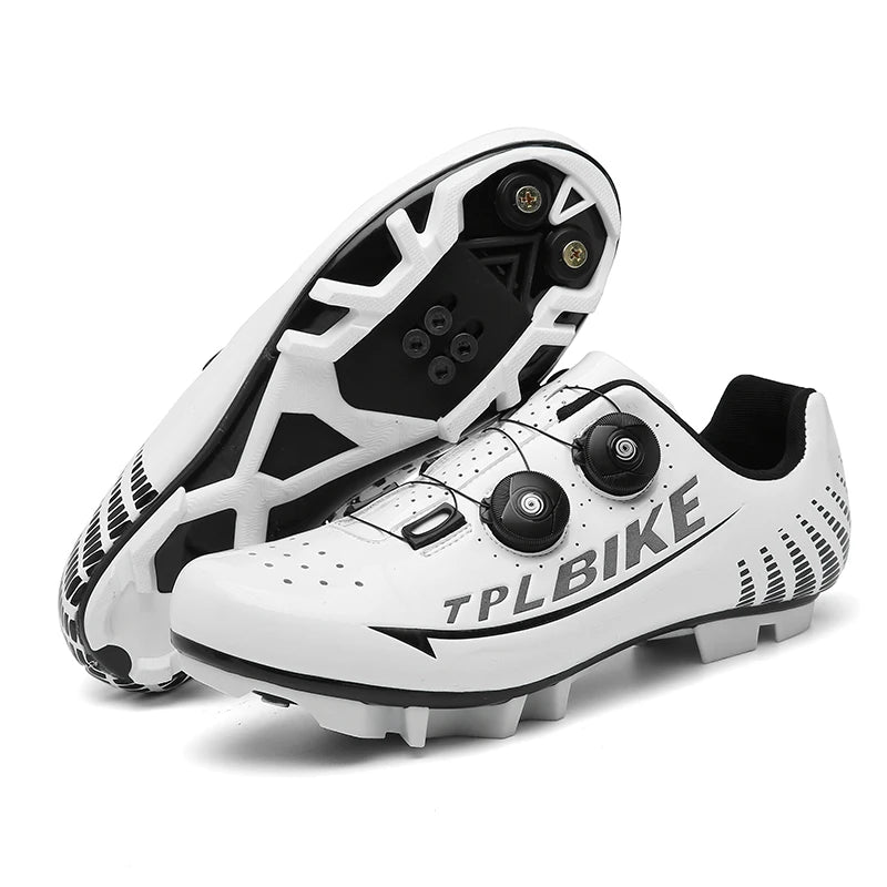 New Men's and Women's Bicycle Shoes,Outdoor Cycling Shoes,Three Functional Soles,Professional Training Shoes