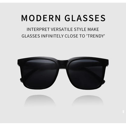 Korean Style Sunglasses Men Women Outdoor Square Sunglasses Driving Mercury Sunscreen Glasses Lens UV400