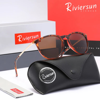 Classic Summer Cat Eye Sunglasses Polarized Fashion Elegant Style Eyeglasses Accessory for Beach Travel UV400