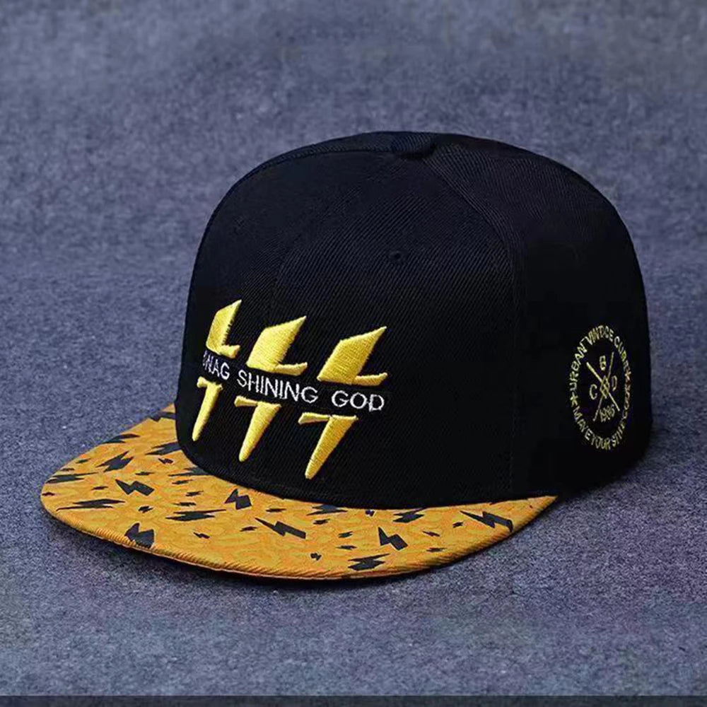 Miesten kirjaillulla tekstillä varustettu trendikäs, helposti yhdisteltävä suoralla lipalla oleva baseball-lippalakki – naisten kesäinen hiphop-hattu ulkokäyttöön, säädettävä aurinkosuojallinen lippis