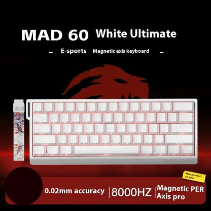 FGG Madlions Mad60 Mad68 He Mechanical Keyboard Magnetic Switch 8k Wired Rgb Hot Swap Custom Keyboard Esport Game Gift Accessory