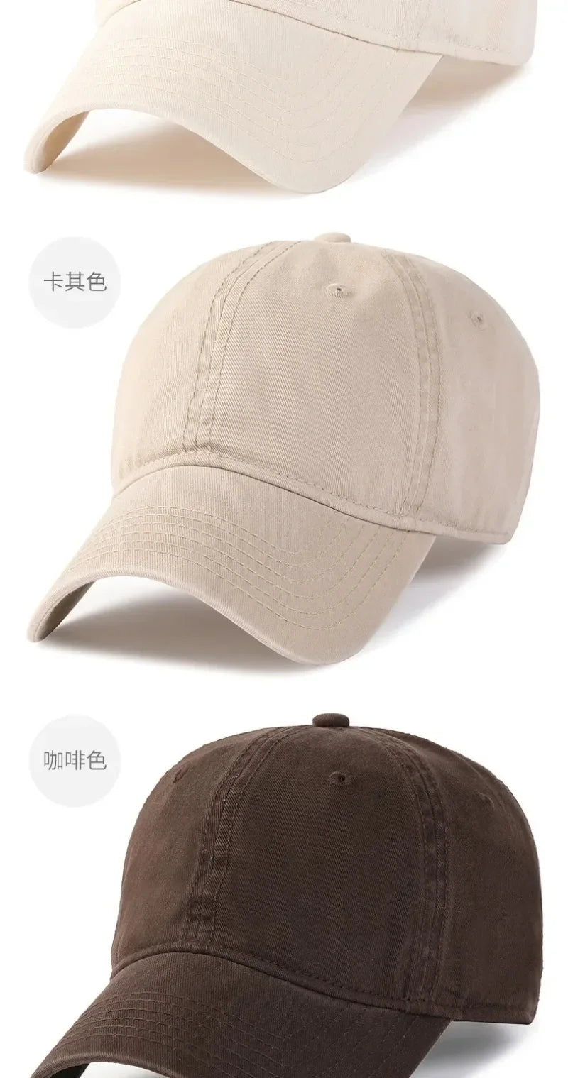 Egyszínű, nagy méretű, 63 cm-es, puha pamut baseball sapka férfiaknak; klasszikus plusz snapback sapka nőknek; golfos napellenző sapka 59–62 cm