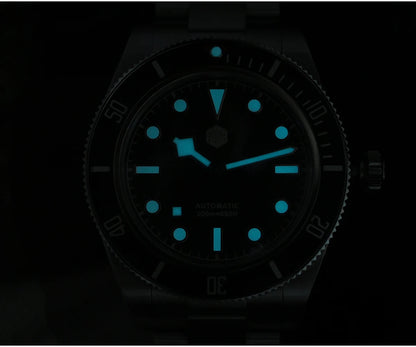 San Martin New 40mm BB58 Retro Luxury Diver Watch NH35 Automatic Mechanical Watches For Men Sapphire Luminous 20Bar Reloj SN0008