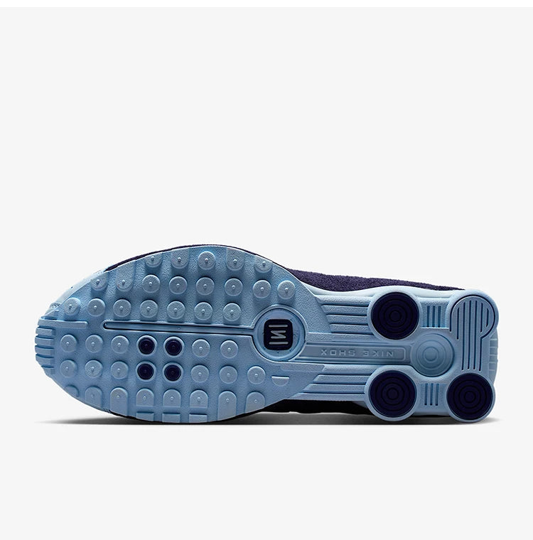 Chaussures de course rétro rembourrées Nike Authentic W SHOX R4 pour femme HQ7739-500