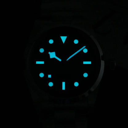 San Martin Men Luxury Watch 36mm BB36 Snowflake Hands Explore Series Sports Watches PT5000 Automatic Mechanical 10Bar BGW-9 Lume