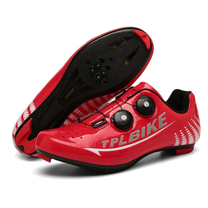New Men's and Women's Bicycle Shoes,Outdoor Cycling Shoes,Three Functional Soles,Professional Training Shoes
