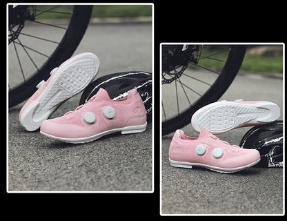 Professional Men Cycling MTB Shoes Route Cleats Speed Road Bike Sneaker Racing Women Flat Bicycle Mountain Spd Biking Footwear
