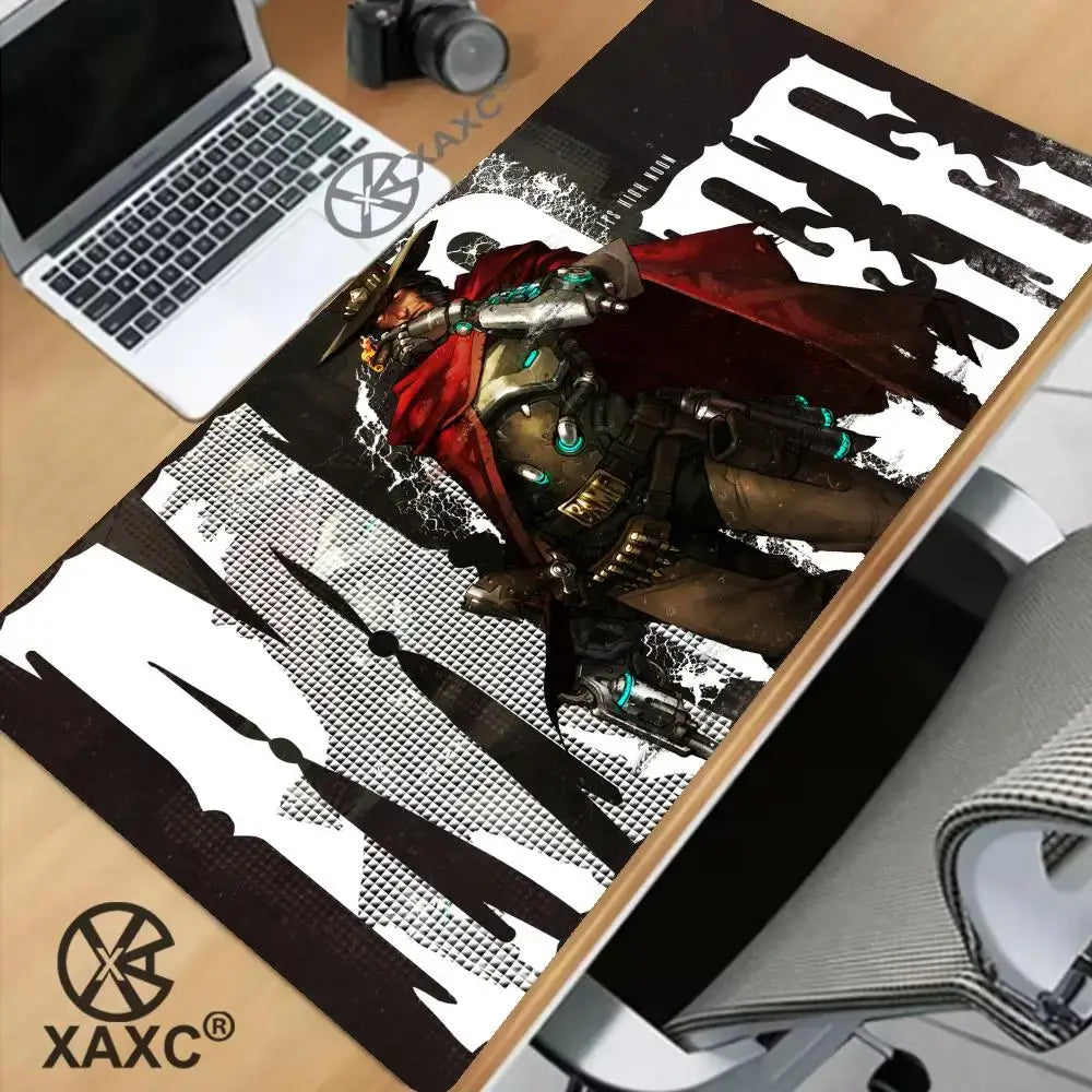 Large Game Overwatch Mouse Pad Kawaii XXL PC Computer Desk Mat Gamer Office Carpet Keyboard Table Gaming Accessories Mousepad XAXC