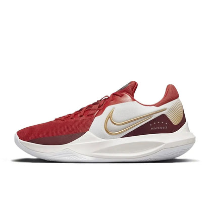 Nike Precision 6 – pohodlné a univerzální nízké basketbalové boty pro muže v černé barvě IO7605-040
