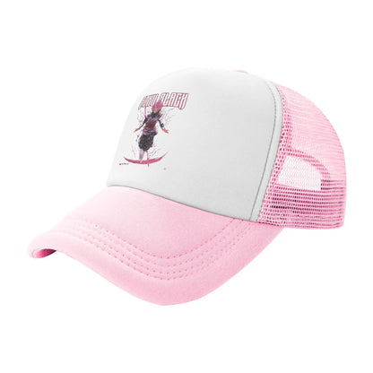 Dragon Ball Black Goku Trucker Cap Men Women Hat Sun Hat Sports Cap Adjustable Polyester Mesh Baseball Cap Summer, Produit gaming premium Fraquane