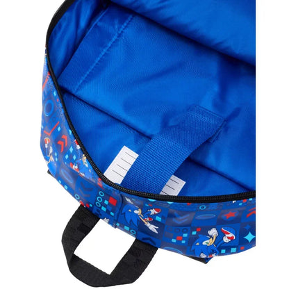 NEW High-quality Original Blue Boy Sonic Children's Backpack Cartoon Stress-relief Bag Hedgehog Anime Stationery Student Gift