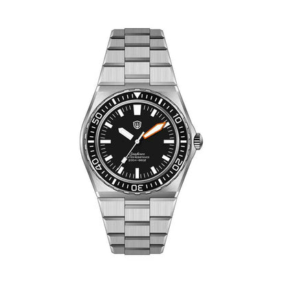 Watchdives WD0017 41mm Quartz Dive Watch Sapphire Crystal 200M Waterproof Ronda 515 VH31 Sweep Second BGW9 Lume Stainless Steel