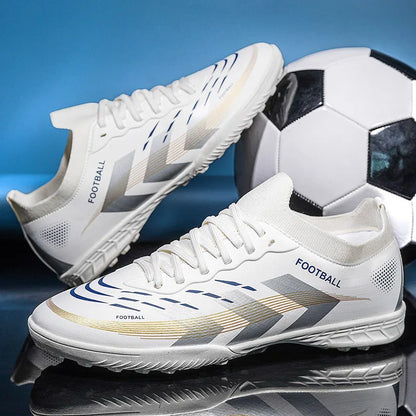 New Men Football Boots Professional Cleats Futsal Match Soccer Shoes Hot Sale TF/FG Unisex Ultralight Sneakers High-quality